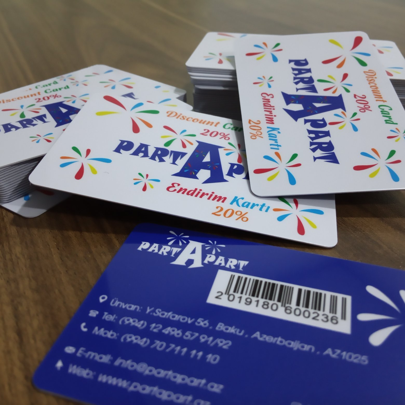 Plastik kartlar - Printum MMC - Reklam və poliqrafiya müəssisəsi
