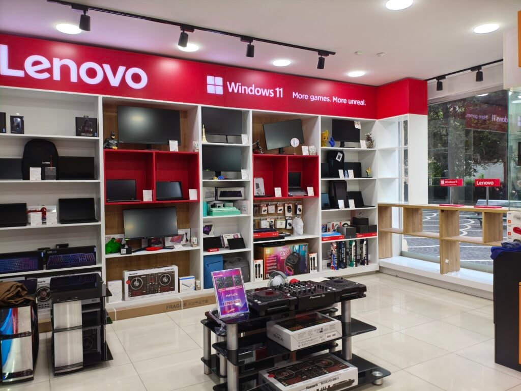 vitrin stend lenovo